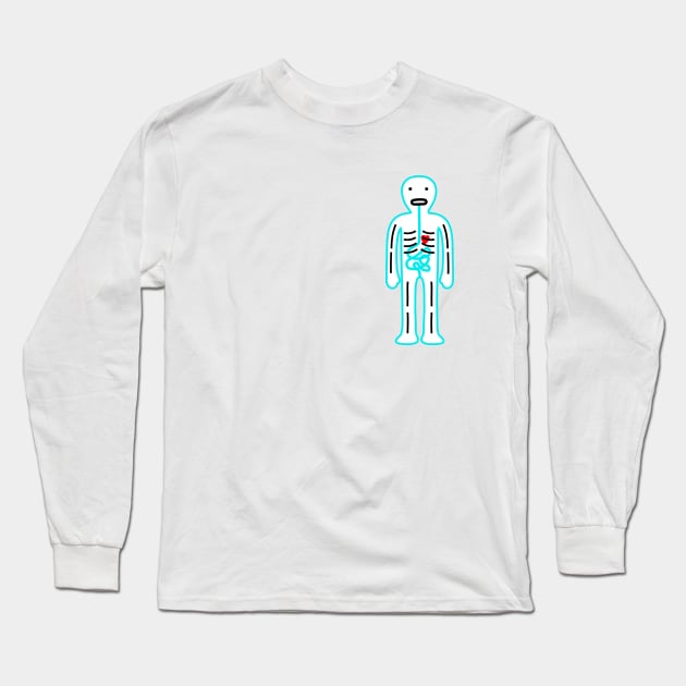 Airport X-Ray Long Sleeve T-Shirt by simonox
